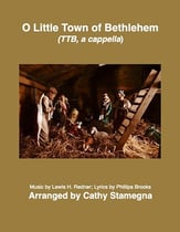 O Little Town of Bethlehem (TTB, a cappella) TTB choral sheet music cover